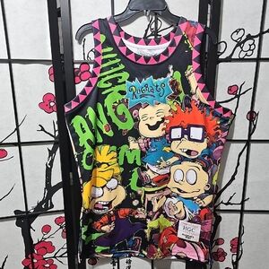 Rugrats Basketball Jersey By Headgear Classics HGC Size Large New